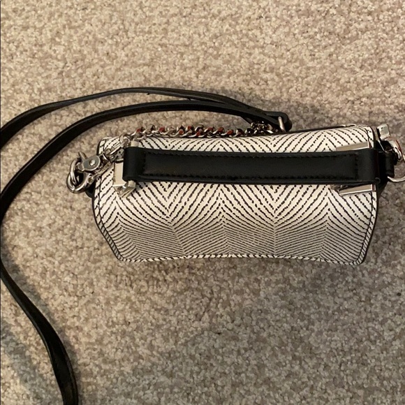 Black and White Christian Siriano Crossbody - Picture 3 of 4